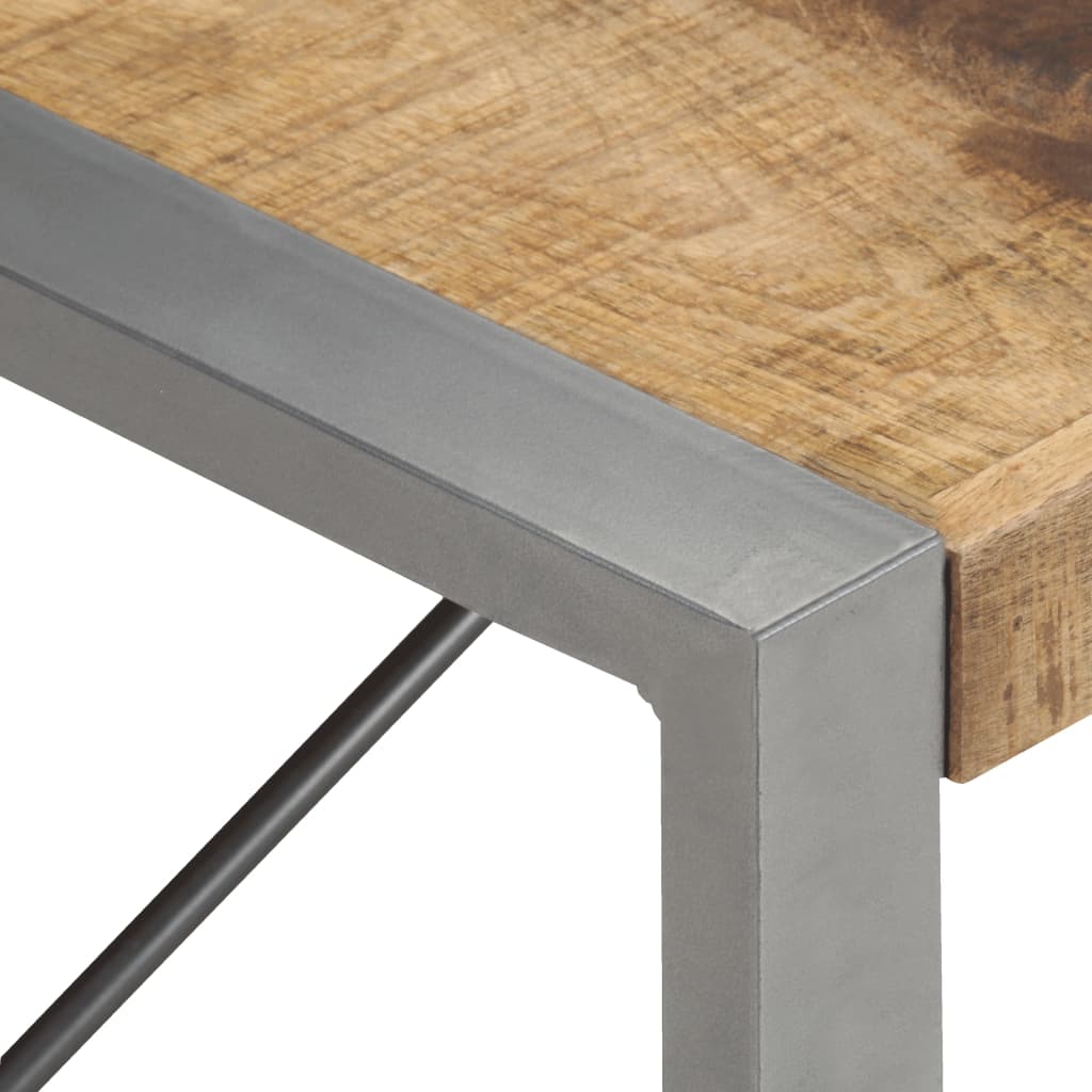 Couchtisch 180x90x40 cm Raues Mangoholz - Pazzar.ch