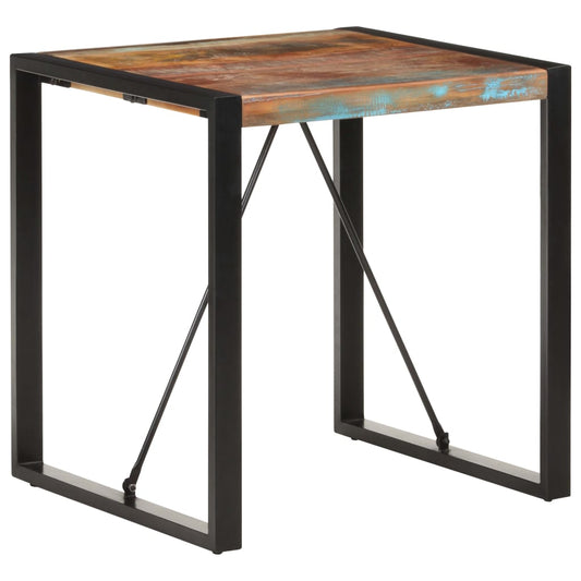 Esstisch 70x70x75 cm Recyceltes Massivholz - Pazzar.ch