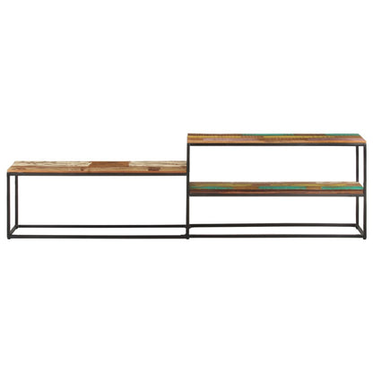 TV-Schrank 180x30x50 cm Recyceltes Massivholz - Pazzar.ch
