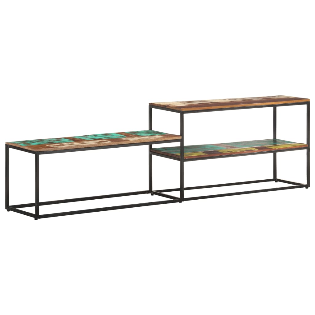 TV-Schrank 180x30x50 cm Recyceltes Massivholz - Pazzar.ch