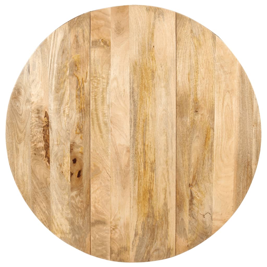 Esstisch Rund 110x76 cm Mango Massivholz - Pazzar.ch