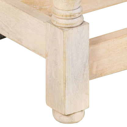 Esstisch Rund 110x76 cm Mango Massivholz - Pazzar.ch