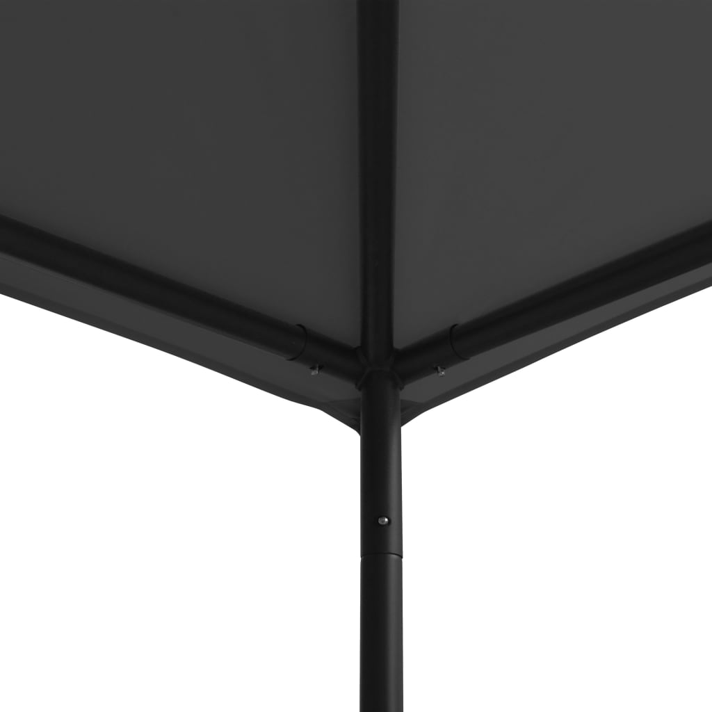 Pavillon 4x4x3 m Anthrazit 180 g/m² - Pazzar.ch