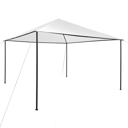 Pavillon 4x4x3 m Weiß 180 g/m² - Pazzar.ch