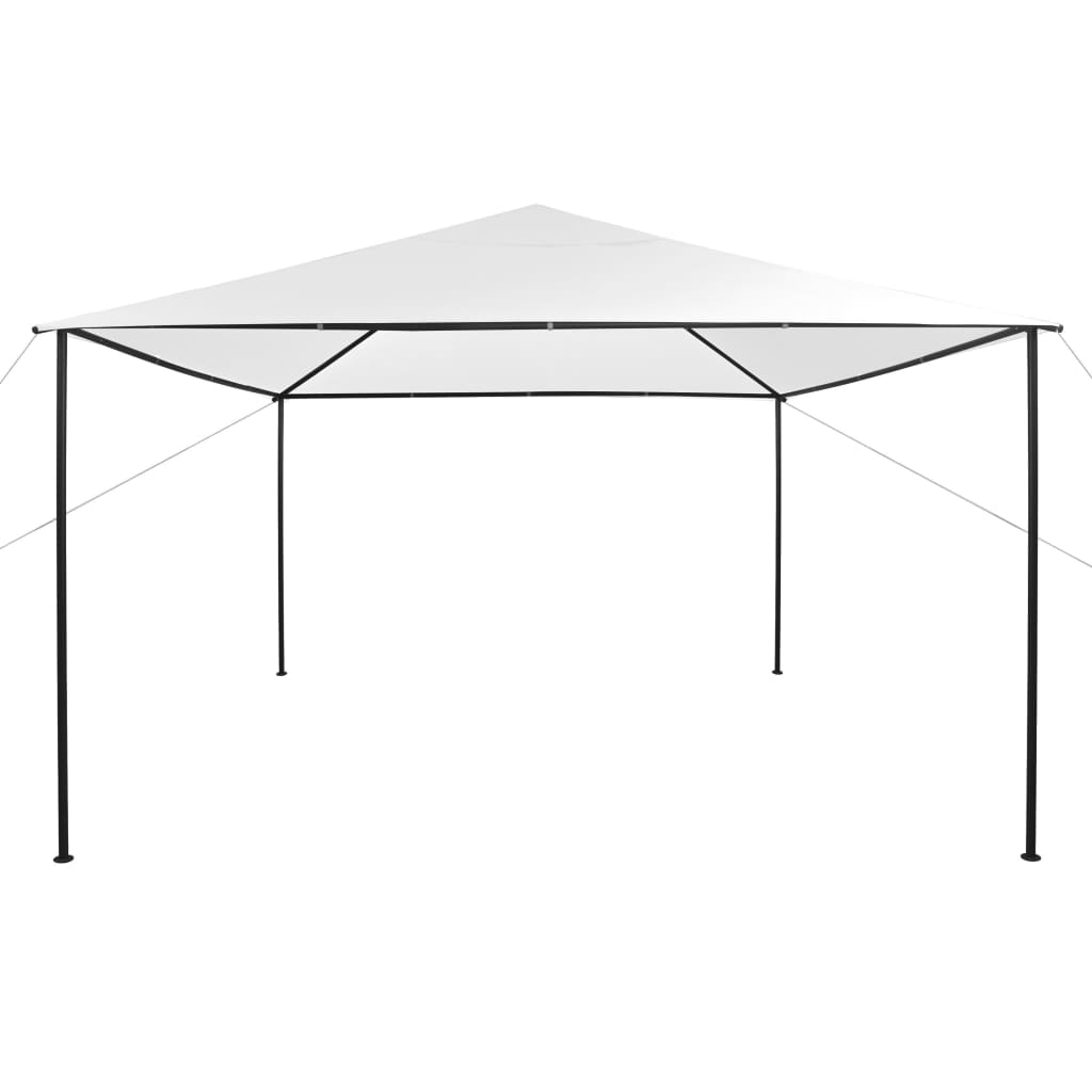 Pavillon 4x4x3 m Weiß 180 g/m² - Pazzar.ch