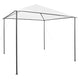 Pavillon 3x3x2,9 m Weiß 180 g/m²