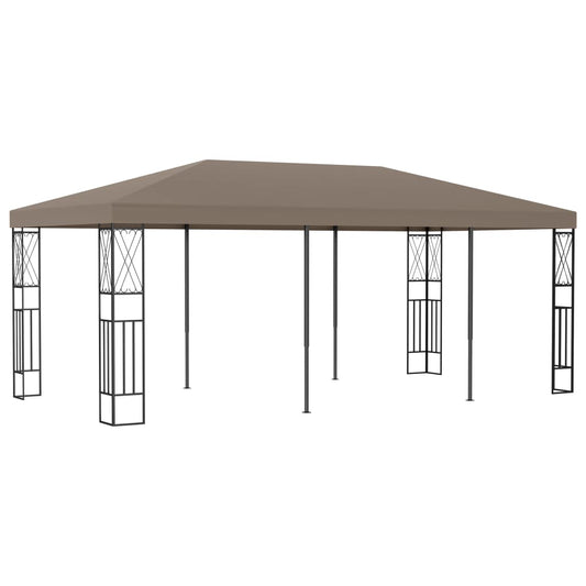 Pavillon 6x3 m Taupe Stoff - Pazzar.ch