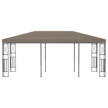 Pavillon 6x3 m Taupe Stoff - Pazzar.ch