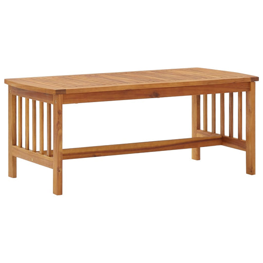 Couchtisch 102x50x43 cm Massivholz Akazie - Pazzar.ch