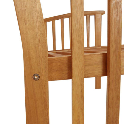 Gartenbank 119 cm Massivholz Akazie - Pazzar.ch