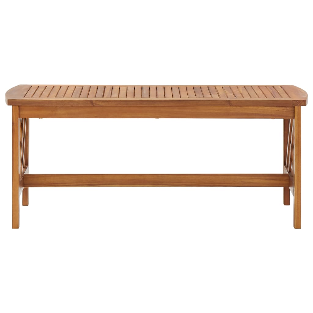 Couchtisch 102x50x43 cm Massivholz Akazie - Pazzar.ch