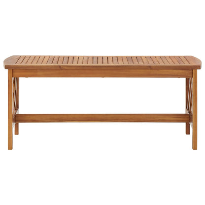Couchtisch 102x50x43 cm Massivholz Akazie - Pazzar.ch
