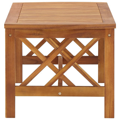 Couchtisch 102x50x43 cm Massivholz Akazie - Pazzar.ch