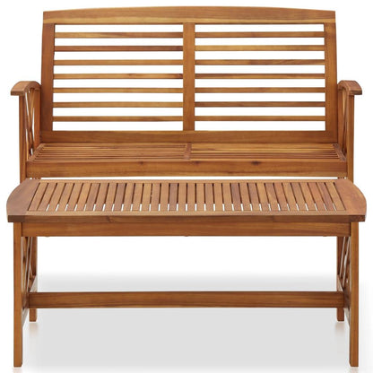 2-tlg. Garten-Lounge-Set Massivholz Akazie - Pazzar.ch