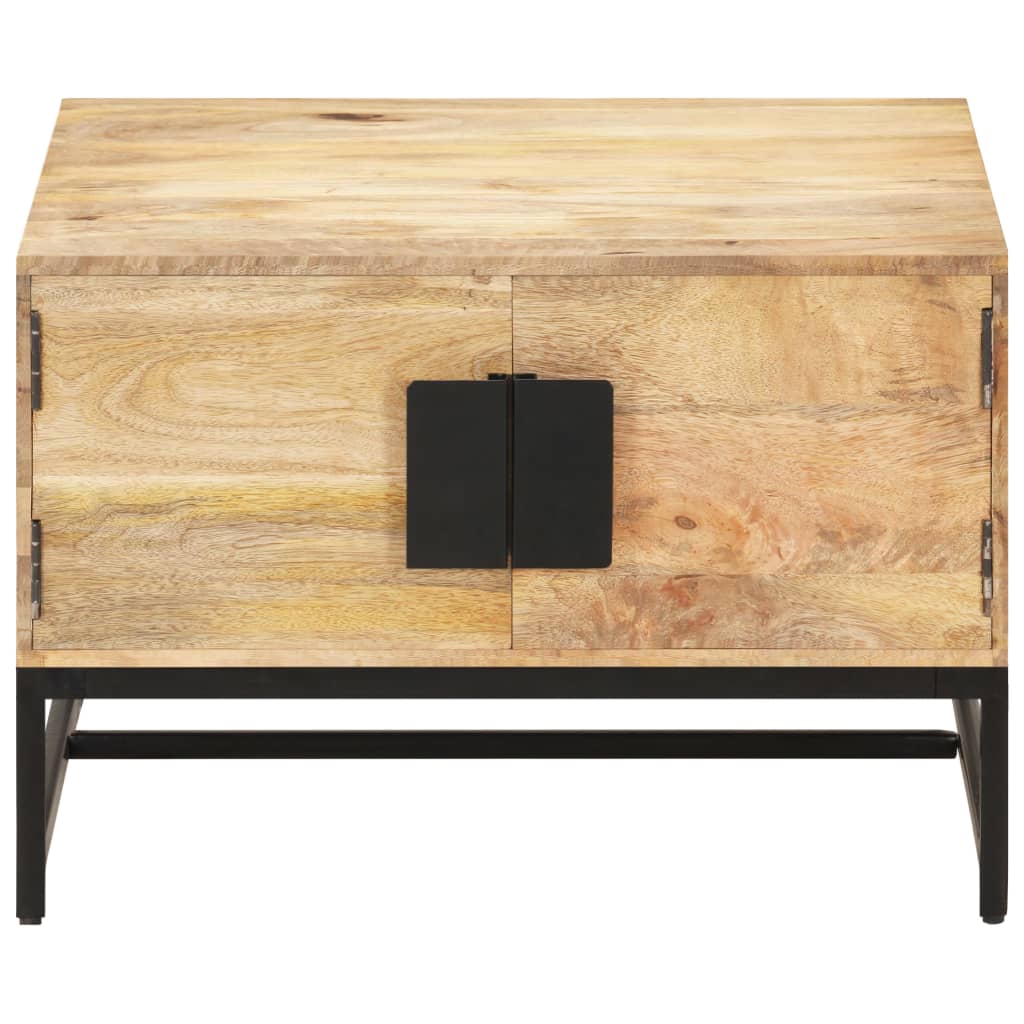 Couchtisch 67x67x45 cm Mango Massivholz - Pazzar.ch
