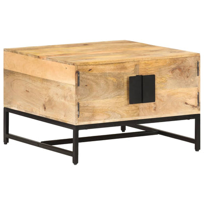 Couchtisch 67x67x45 cm Mango Massivholz - Pazzar.ch