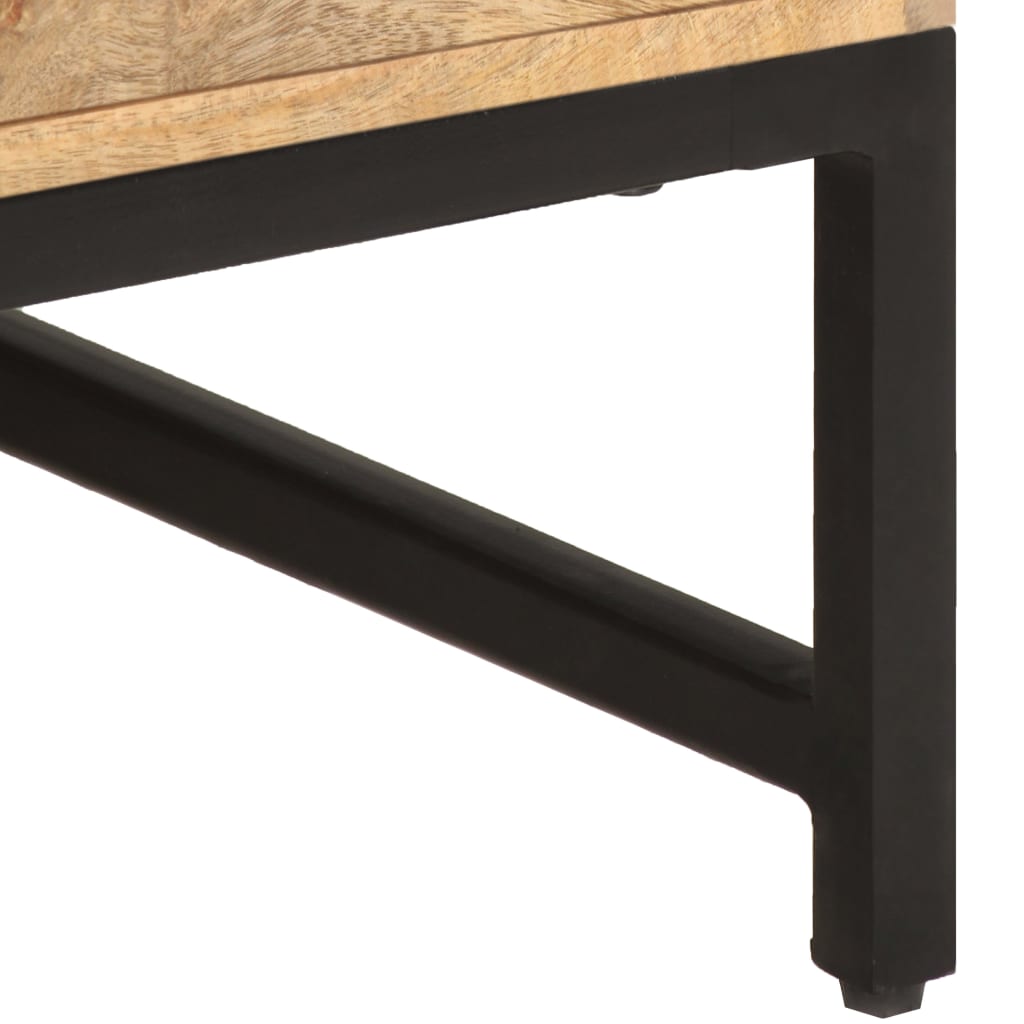 Couchtisch 67x67x45 cm Mango Massivholz - Pazzar.ch