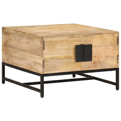 Couchtisch 67x67x45 cm Mango Massivholz - Pazzar.ch