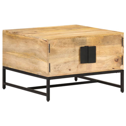 Couchtisch 67x67x45 cm Mango Massivholz - Pazzar.ch