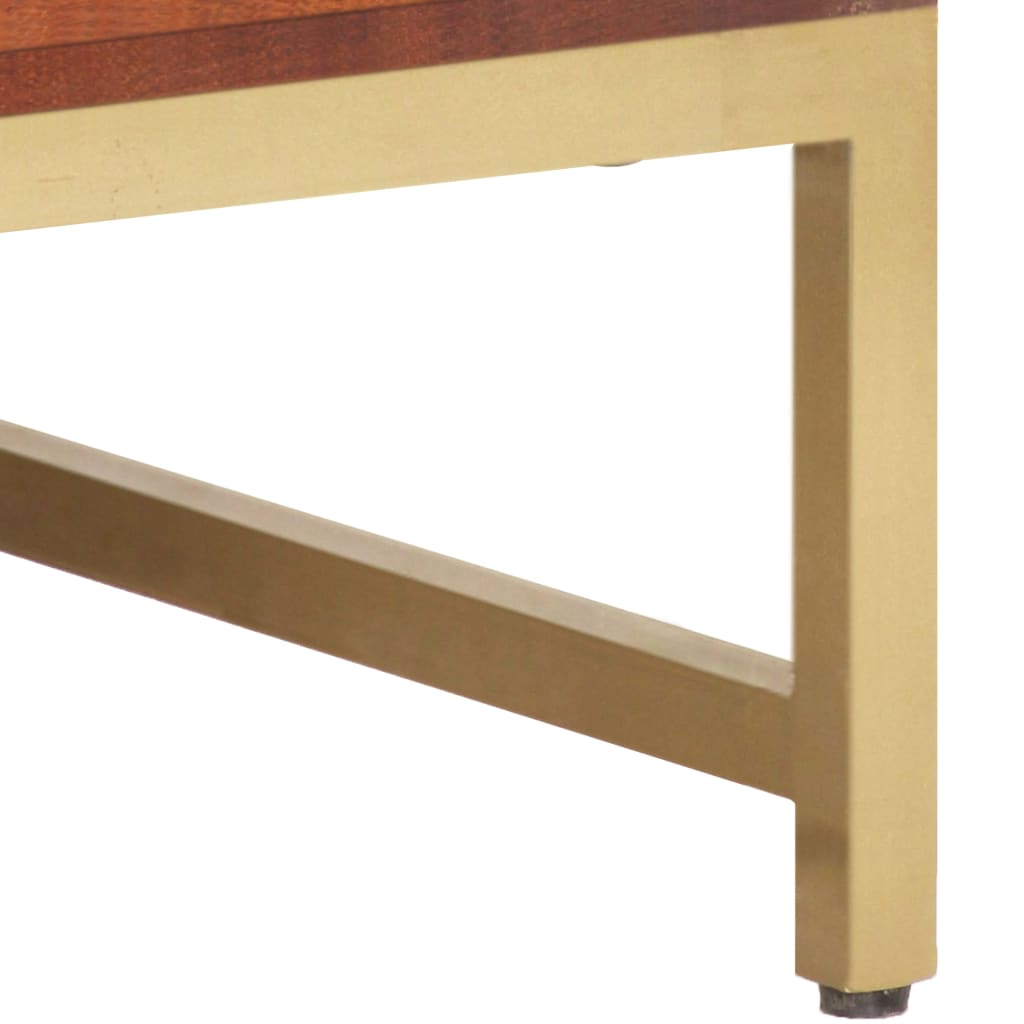 Couchtisch Honigbraun 67x67x45 cm Akazie Massivholz - Pazzar.ch