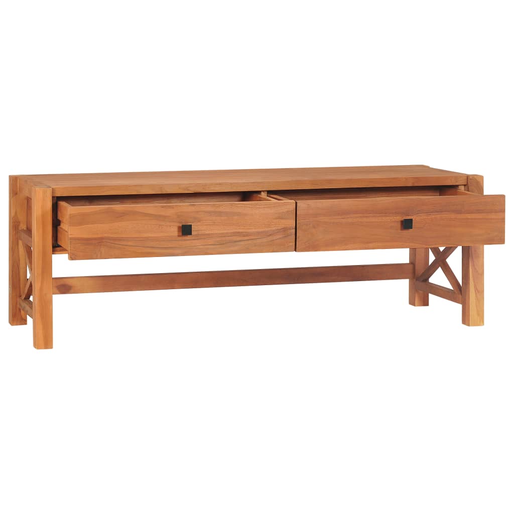 TV-Schrank 140x40x45 cm Teakholz - Pazzar.ch