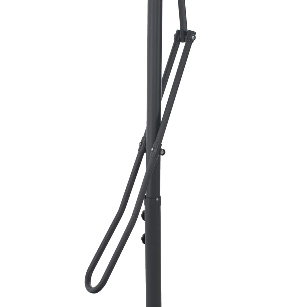 Sonnenschirm mit Stahlmast Schwarz 250x250x230 cm - Pazzar.ch
