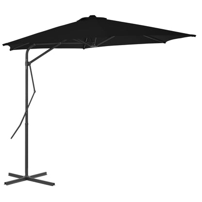 Sonnenschirm mit Stahlmast Schwarz 300x230 cm - Pazzar.ch