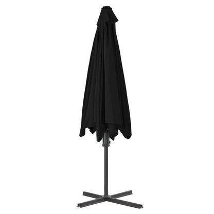 Sonnenschirm mit Stahlmast Schwarz 300x230 cm - Pazzar.ch