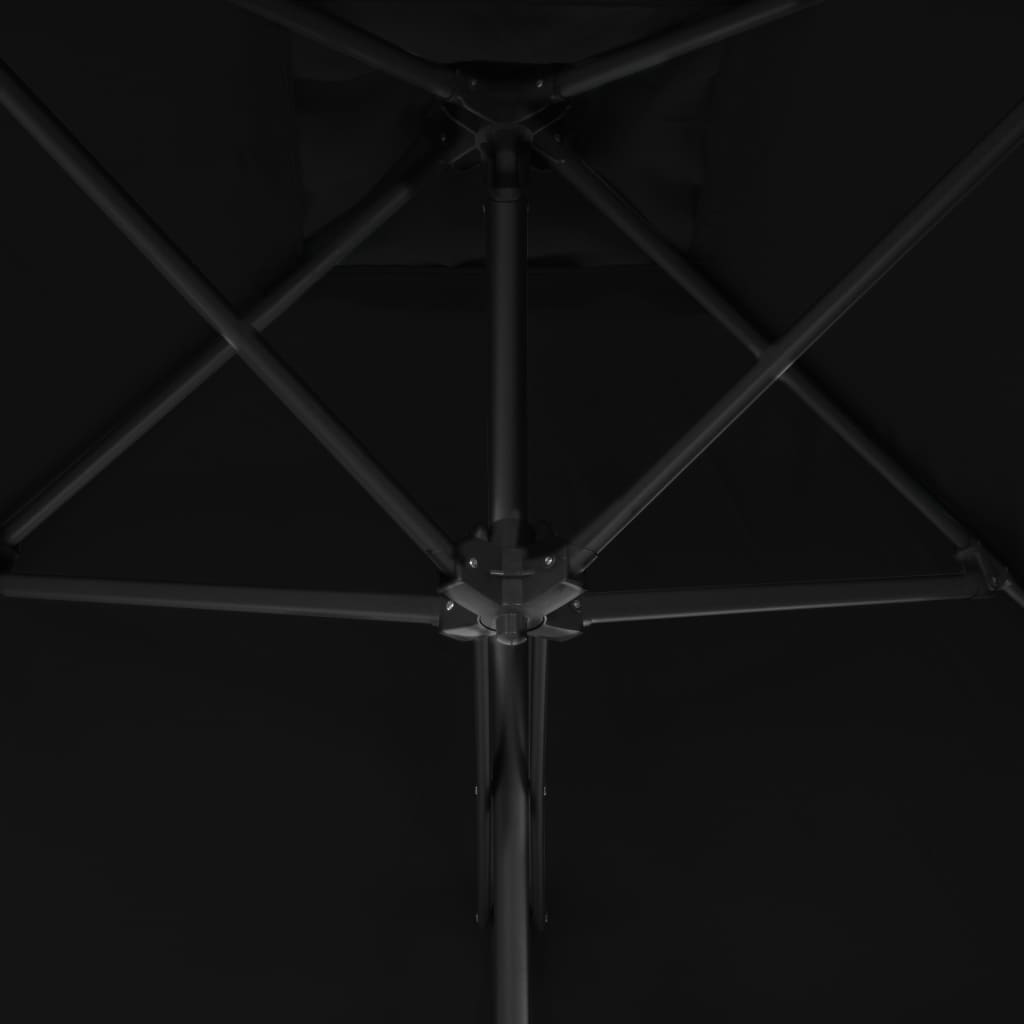 Sonnenschirm mit Stahlmast Schwarz 300x230 cm - Pazzar.ch