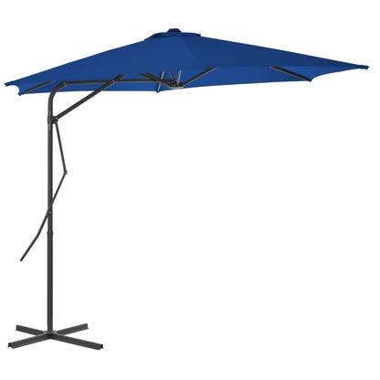 Sonnenschirm mit Stahlmast Blau 300x230 cm - Pazzar.ch