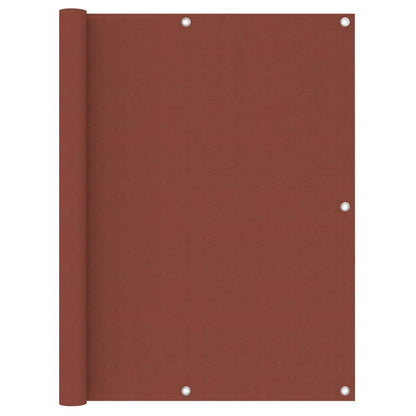 Balkon-Sichtschutz Terrakotta-Rot 120x600 cm Oxford-Gewebe - Pazzar.ch