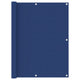 Balkon-Sichtschutz Blau 120x300 cm Oxford-Gewebe