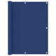 Balkon-Sichtschutz Blau 120x400 cm Oxford-Gewebe
