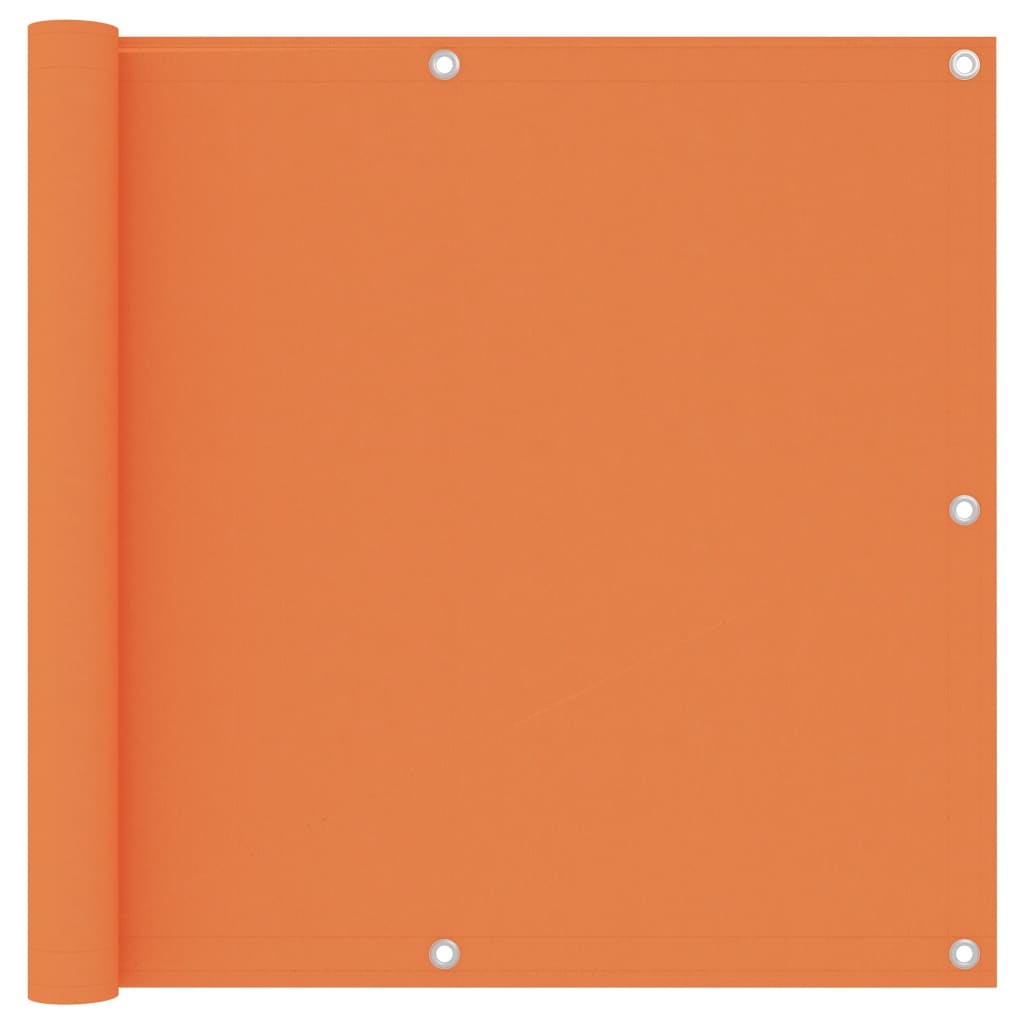 Balkon-Sichtschutz Orange 90x400 cm Oxford-Gewebe - Pazzar.ch