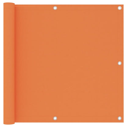 Balkon-Sichtschutz Orange 90x400 cm Oxford-Gewebe - Pazzar.ch