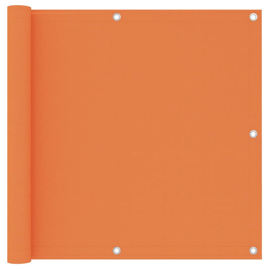Balkon-Sichtschutz Orange 90x400 cm Oxford-Gewebe - Pazzar.ch