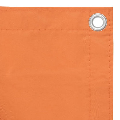 Balkon-Sichtschutz Orange 90x400 cm Oxford-Gewebe - Pazzar.ch