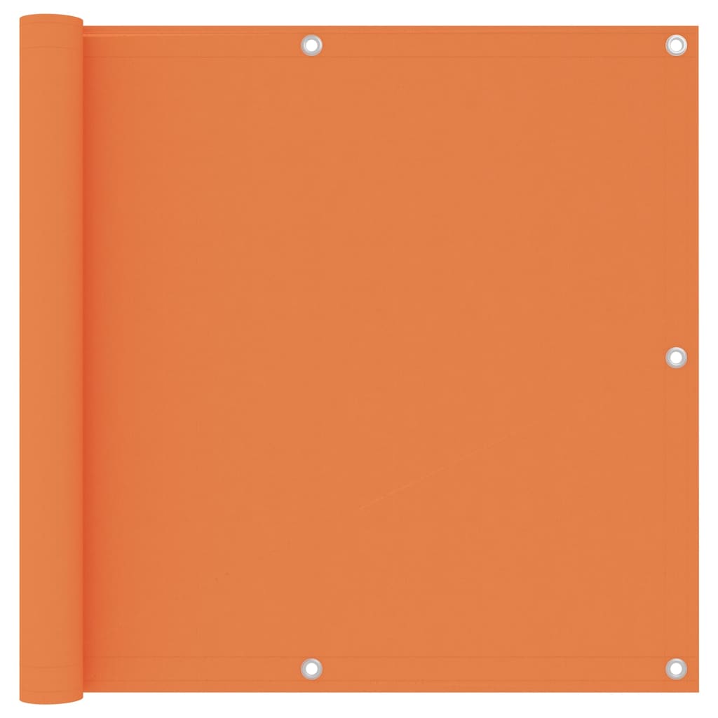 Balkon-Sichtschutz Orange 90x500 cm Oxford-Gewebe - Pazzar.ch