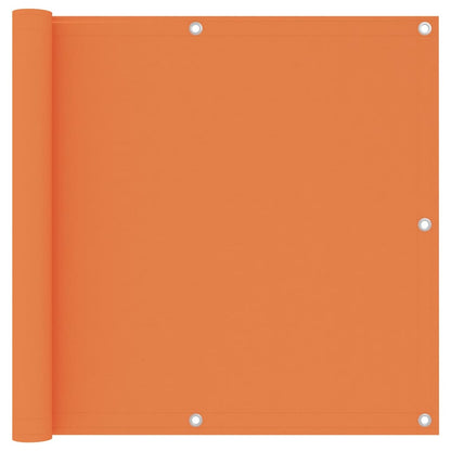 Balkon-Sichtschutz Orange 90x500 cm Oxford-Gewebe - Pazzar.ch
