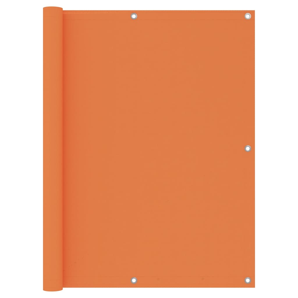 Balkon-Sichtschutz Orange 120x400 cm Oxford-Gewebe - Pazzar.ch