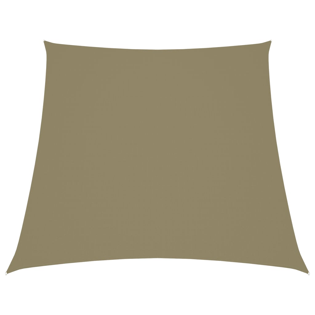 Sonnensegel Oxford-Gewebe Trapezförmig 2/4x3 m Beige