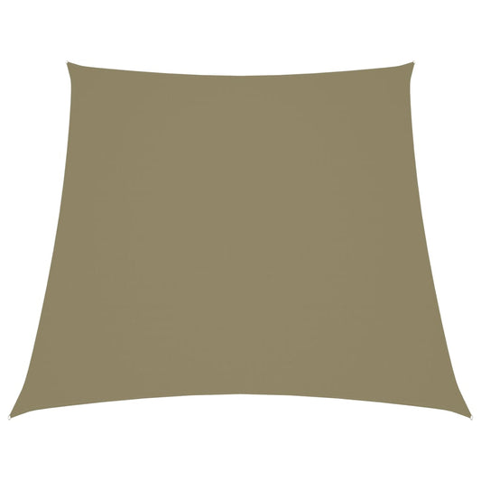 Sonnensegel Oxford-Gewebe Trapezförmig 2/4x3 m Beige - Pazzar.ch