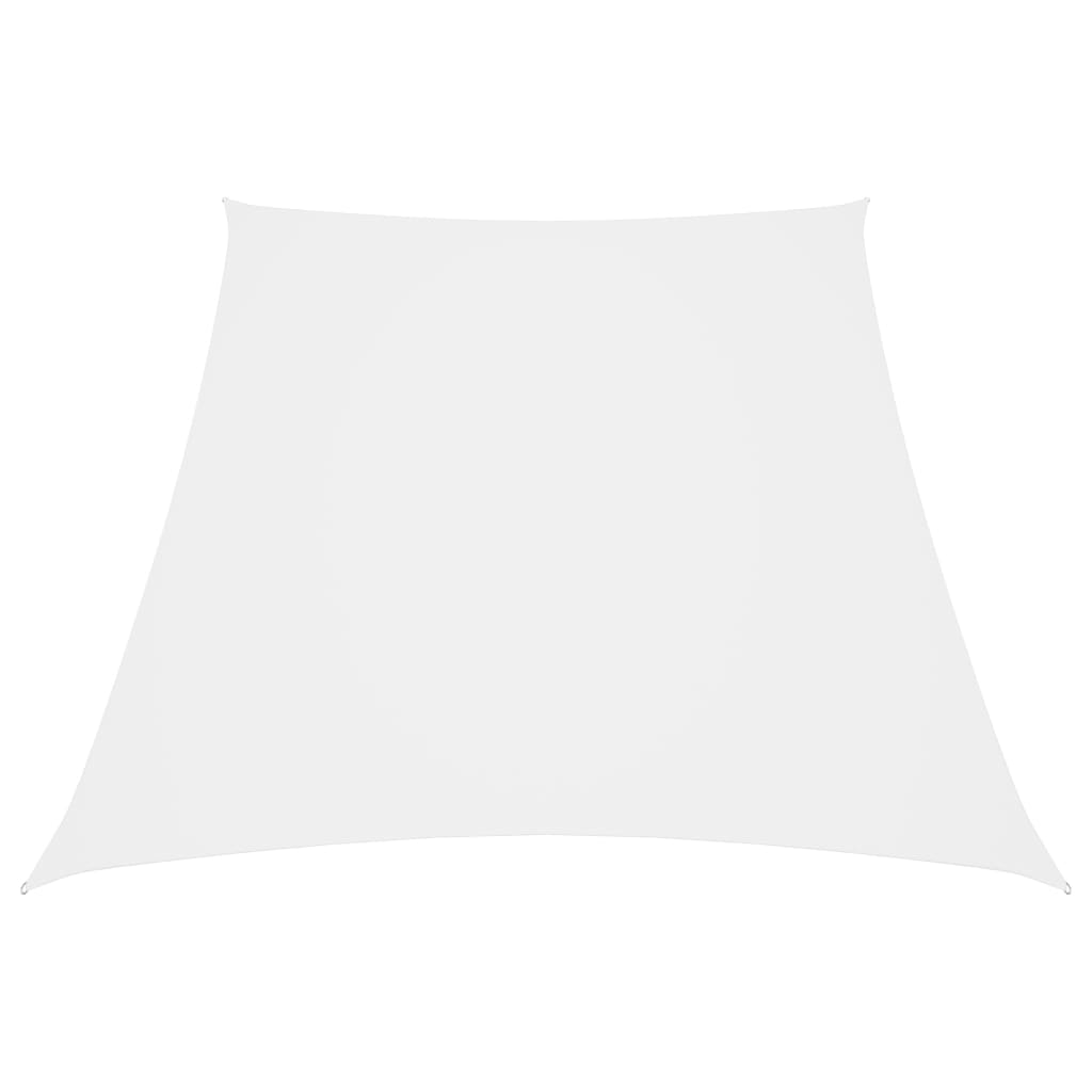 Sonnensegel Oxford-Gewebe Trapezform 3/4x3 m Weiß - Pazzar.ch