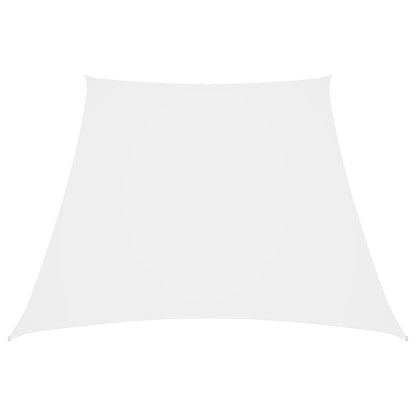 Sonnensegel Oxford-Gewebe Trapezform 3/4x3 m Weiß - Pazzar.ch