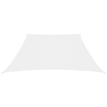Sonnensegel Oxford-Gewebe Trapezform 3/4x3 m Weiß - Pazzar.ch