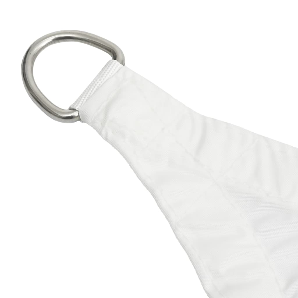 Sonnensegel Oxford-Gewebe Trapezform 3/4x3 m Weiß - Pazzar.ch