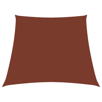 Sonnensegel Oxford-Gewebe Trapezförmig 2/4x3 m Terracotta - Pazzar.ch