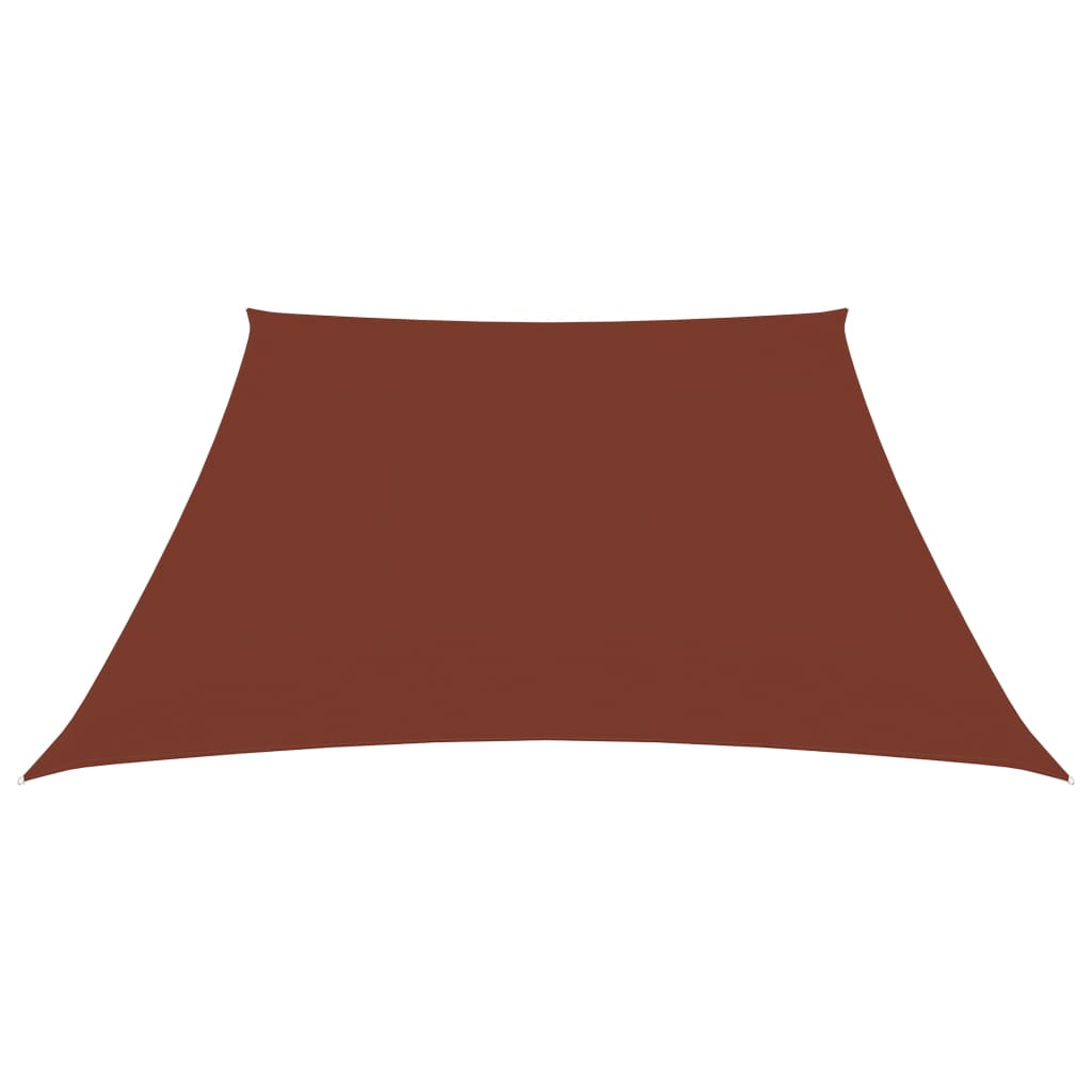 Sonnensegel Oxford-Gewebe Trapezförmig 2/4x3 m Terracotta - Pazzar.ch