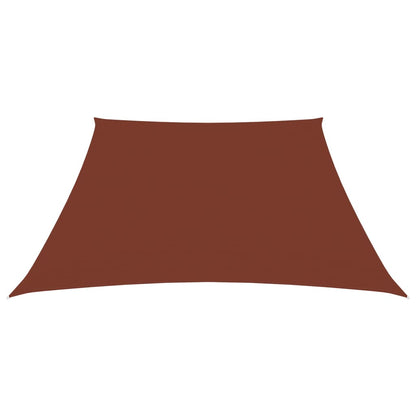 Sonnensegel Oxford-Gewebe Trapezförmig 2/4x3 m Terracotta - Pazzar.ch