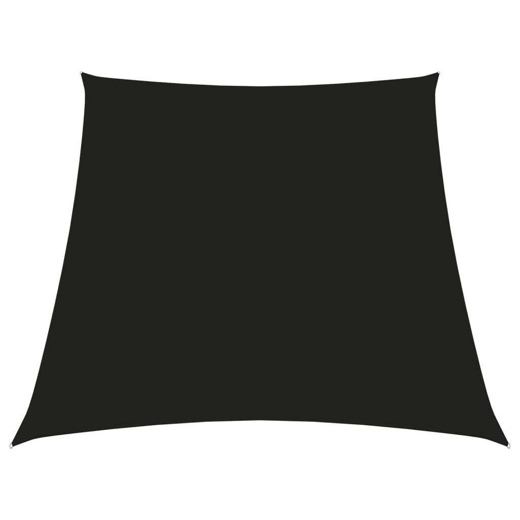 Sonnensegel Oxford-Gewebe Trapezförmig 2/4x3 m Schwarz - Pazzar.ch